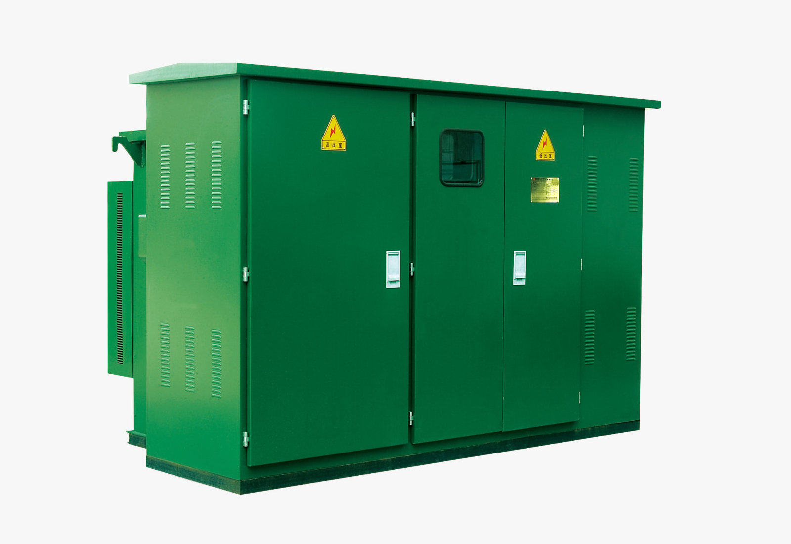 GOHO ZBW American-style pad-mounted compact substation green enclosure