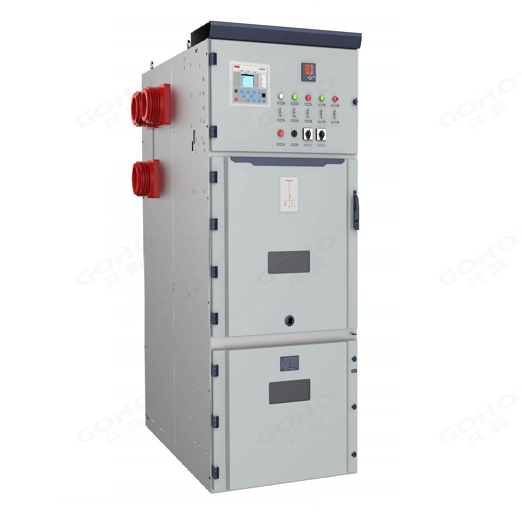KYN28-12 indoor MV switchgear with indicator lamps