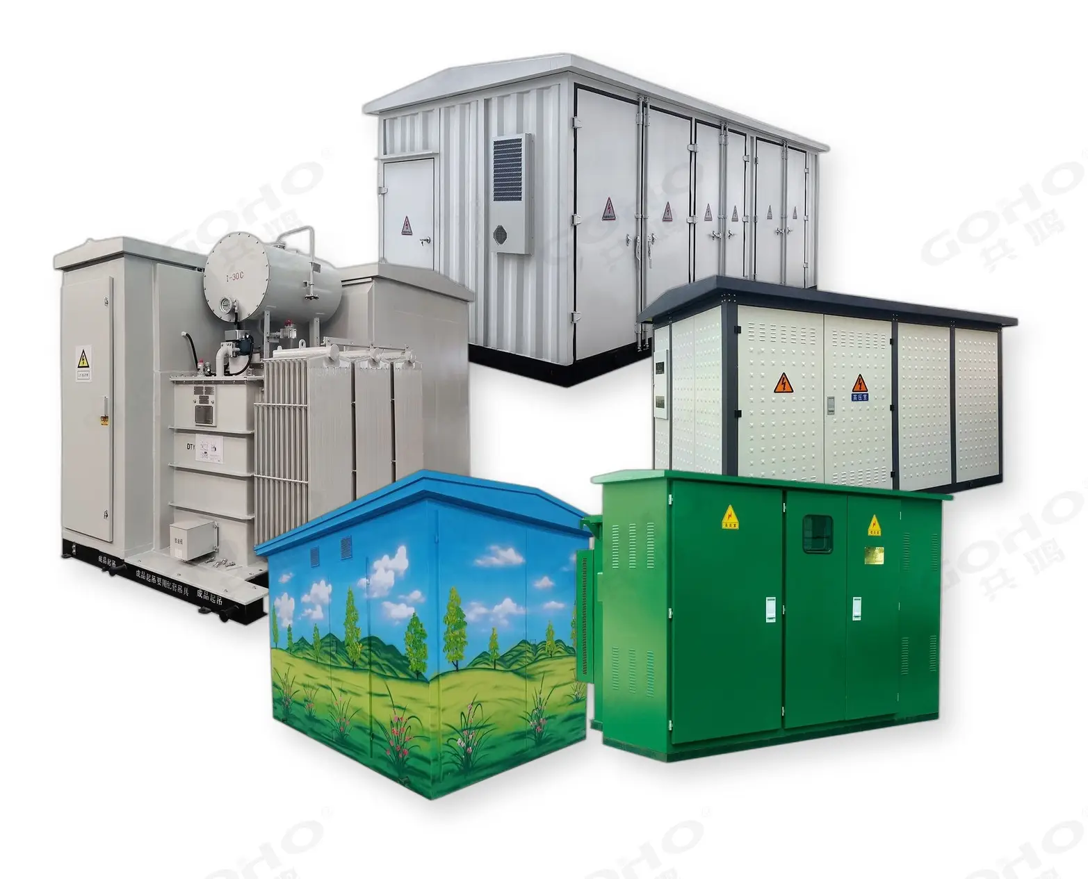 Prefabricated compact substation product lineup