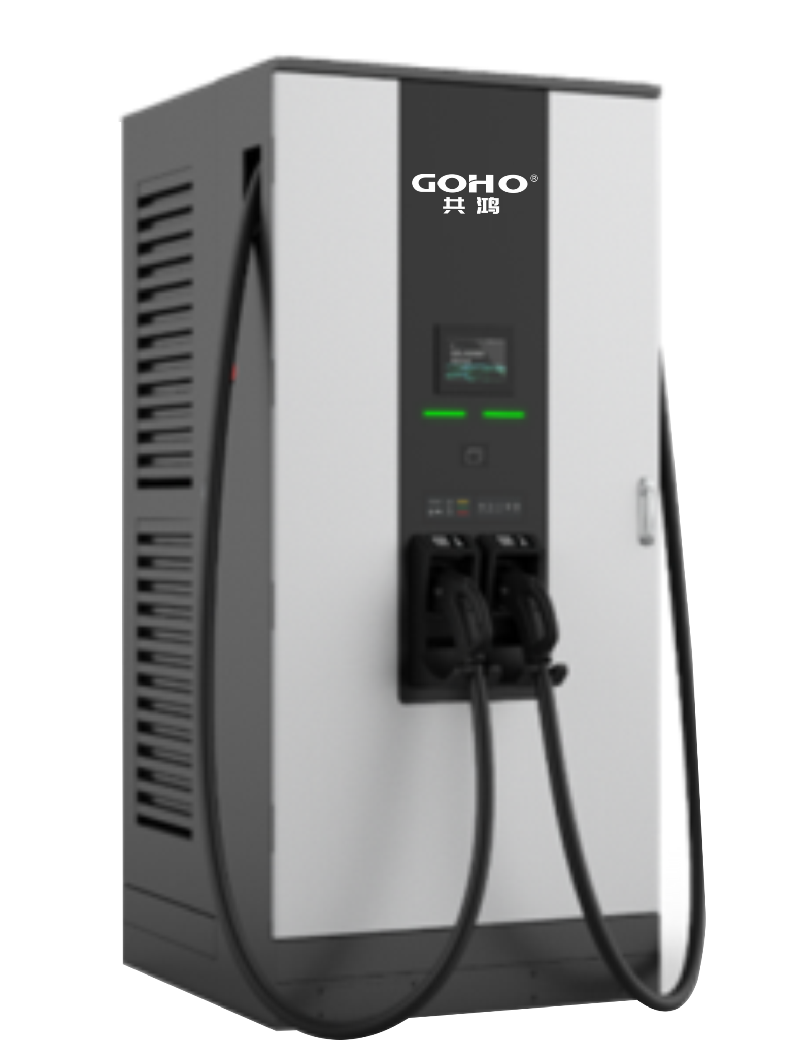 300kW dual gun ultra fast DC EV charging station