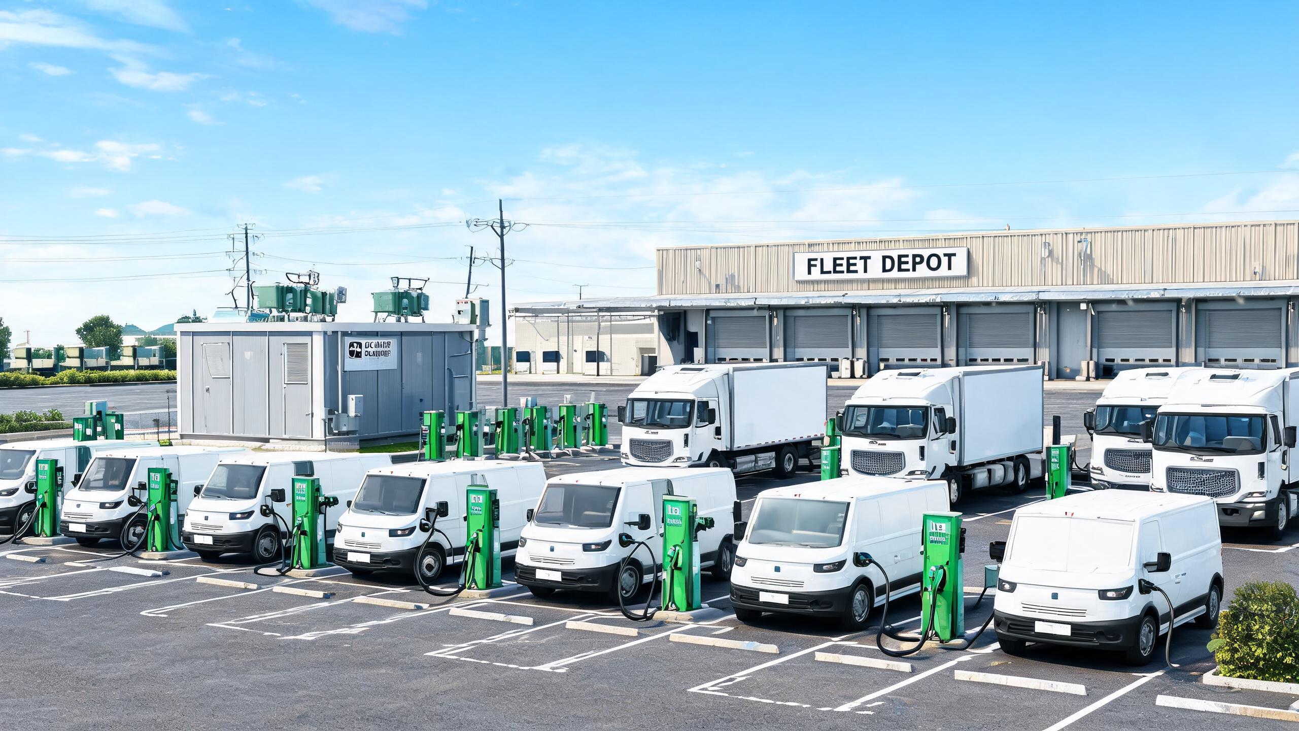 Electric Fleet Depot Prefabricated Substation