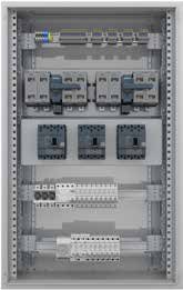 SIBOARD 630 distribution board internal device layout with moulded-case circuit-breakers and terminal rails