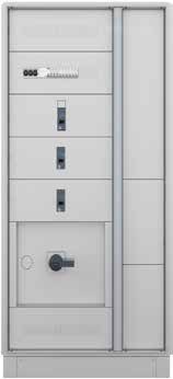 SIBOARD 630 low voltage distribution board &mdash; wall-mounted enclosure with modular device rows