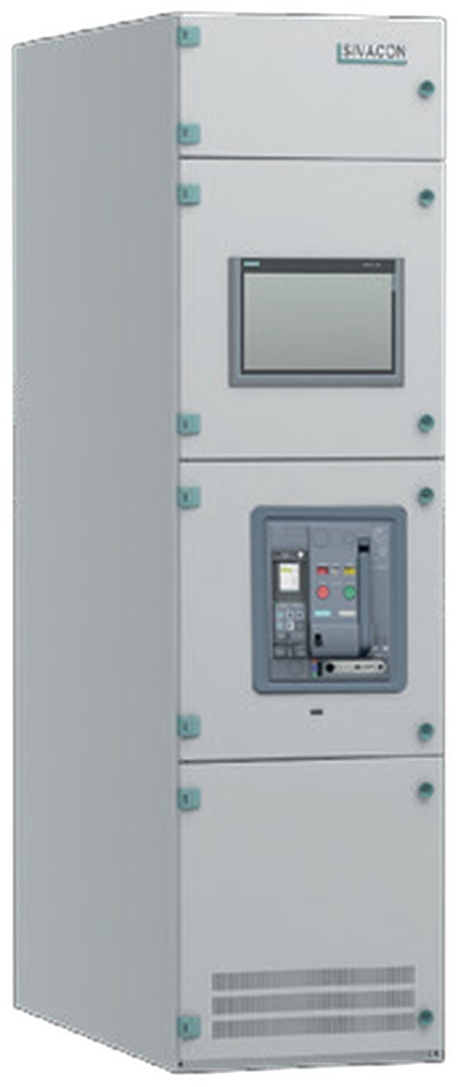 SIVACON 8PT FCB1 cubicle &mdash; one air circuit‑breaker per cubicle for high‑current feeders
